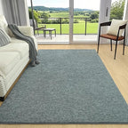 AROGAN Small Washable Area Rugs for Bedroom, 2×4 Runner Rug with Memory Foam for Hallway, Non Slip Fluffy Carpet Indoor Rug Runner for Kitchen, Bedside, Entryway Bathroom Home Decor, Grey