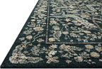 Loloi Rifle Paper Co. Laurel Collection LAU-05 Navy/Multi 5'-3" x 7'-8" Area Rug