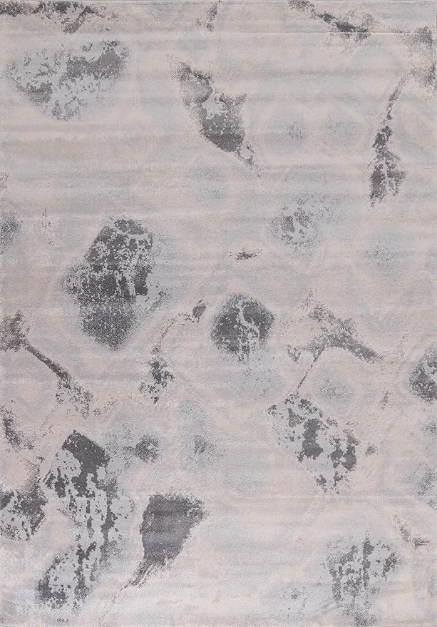 Abstract Transitional Turkish Oriental Area Rug 7x10