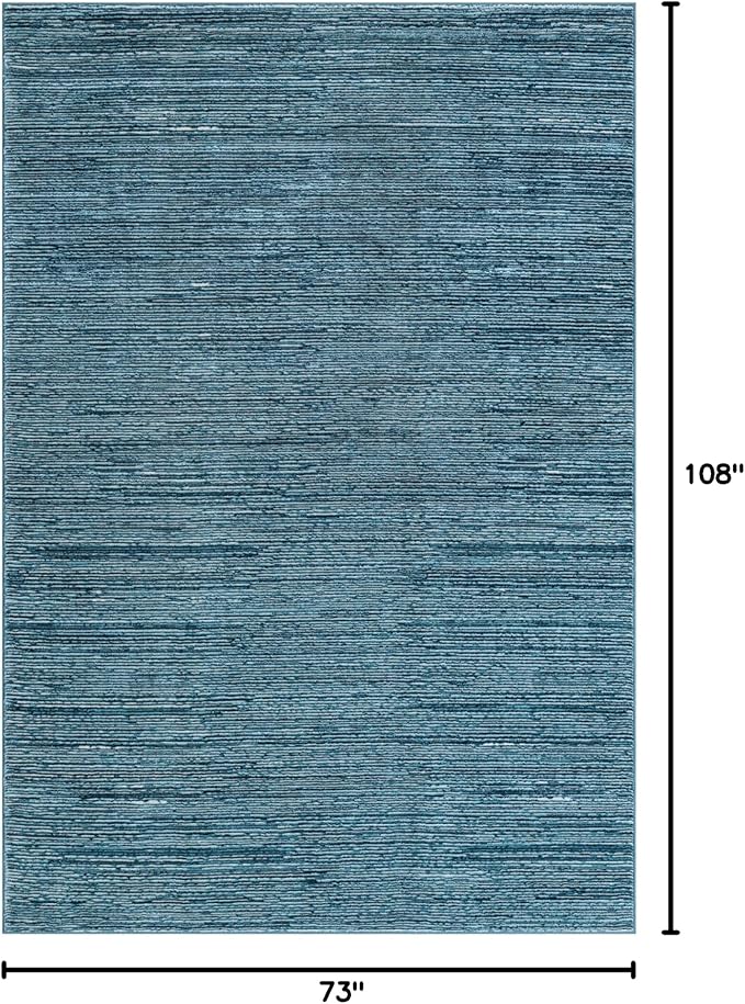Unique Loom Finsbury Collection Area Rug - Kate (6' 1" x 9' Rectangle, Blue)