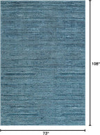 Unique Loom Finsbury Collection Area Rug - Kate (6' 1" x 9' Rectangle, Blue)