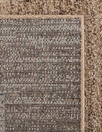 Rugs.com Angelica Collection Rug – 6 Ft Runner Light Brown Medium-Pile Rug Perfect for Hallways, Entryways