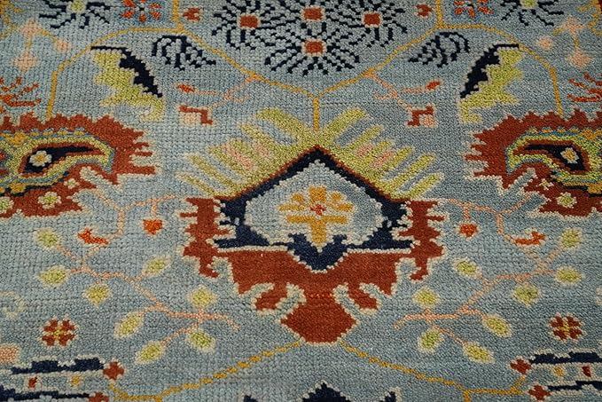 Transitional Collection 7' 10'' X 2' 9'' Runner Rug Rug, All-Over 100% Wool Carpet for Home Décor, Foyer and Hallway