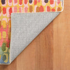 Dash & Albert Paint Chip Multi Machine Washable Rug, 7.5 X 9.5 Feet, Multicolored Geometric Pattern
