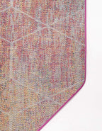 Unique Loom Trellis Frieze Collection Area Rug - Geometric (7' 10" Octagon, Multi/ Ivory)