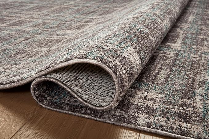 Loloi Angela Rose Ember Collection EMB-08 Espresso/Multi 9'-6" x 13'-1" Area Rug