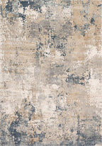 Loloi Teagan Collection TEA-06 Sand/Mist 11'-6" x 15' Area Rug, Large, Soft Neutral Rug, High-Traffic for Living Room, Bedroom, Home Office, Dining Area