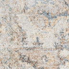 Nourison Home Astra Machine Washable Silver Grey 3'3" x 5' Area Rug - Easy Clean, Non Shedding, Bed Room, Living Room, Dining Room, Kitchen (3' x 5')