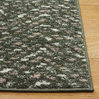 SAFAVIEH Adirondack Collection Area Rug - 5'1" x 7'6", Dark Green & Ivory, Chevron Design, Non-Shedding & Easy Care, Ideal for High Traffic Areas in Living Room, Bedroom, Dining (ADR104Y-5)