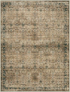 Moynesa Brown 8x10 Area Rugs for Living Room, Vintage Boho Washable Area Rug for Bedroom Dining Room Office, Low Pile Soft Non-Slip Retro Carpets for Kitchen Indoor Nursery