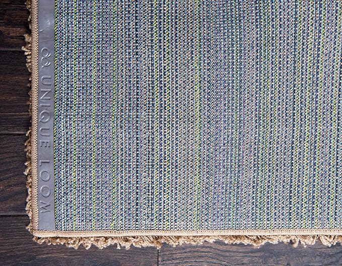 Unique Loom Solid Shag Collection Area Rug (2' 6" x 13' 1" Runner, Sandy Brown)