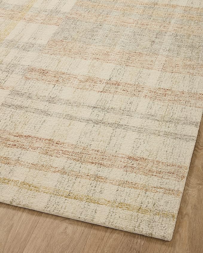 Loloi Chris Loves Julia Chris Collection CHR-04 Natural/Multi 8'-6'' x 11'-6'', .50" Pile Height, Area Rug