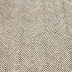 Modern Herringbone Chevron Collection Handcrafted Wool Area Rug - Durable, Zigzag Pattern, for High Traffic, Contemporary Design for Living Room, Bedroom, Dining Room Decor (Dark Olive, 8' x 8')