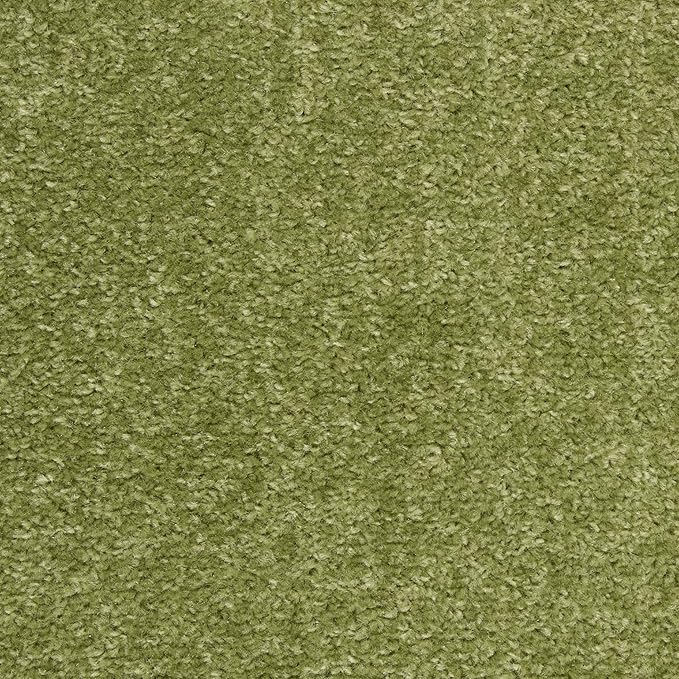 Nourison Home Nourison Essentials Green 2'2" x 14' Area Rug - Easy Clean, Non Shedding, Bed Room, Living Room, Dining Room, Kitchen (14' Runner)