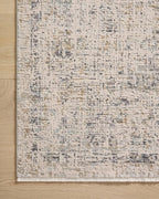 Loloi Amber Lewis Alie Collection ALE-02 Sand/Sky 7'-10'' x 7'-10'', .13'' Pile Height, Round Area Rug