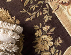 Unique Loom Versailles Collection Traditional Classic Floral Motif Area Rug (2' 7 x 10' 0 Runner, Brown/ Ivory)