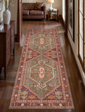 Ciicool Washable Non Slip Runner Rug, 2x6ft Hallway Rug Vintage Kitchen Carpet for Entrance Bedroom Bedside Living Room Kitchen Laundry Bathroom Decor
