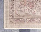 Unique Loom Versailles Collection Traditional Classic Floral Motif Area Rug (8' 0 x 10' 0 Rectangular, Ivory/ Tan)
