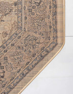 Unique Loom Sialk Hill Collection Area Rug - Washington (7' 10" Octagon Ivory/Black)