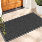 Amyracel Front Door Mat Indoor Outdoor Entrance, 48" x 72" All-Season Waterproof Doormat for Enterway, Heavy Duty Commercial Floor Mat, Fade Resistant, Rubber Back, Low Profile, Easy Clean
