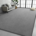 Large Area Rugs for Living Room Bedroom, 5x8 Feet Grey Rug, Minimalist Modern Shag Rug, Soft Thick Comfy Memory Foam Indoor Carpet, Non-Slip Washable Rug for Boys Girls Dorm Nursery Room Home Decor