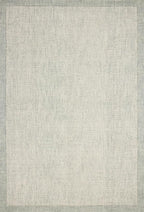 Loloi Magnolia Home by Joanna Gaines Henley Collection HNY-01 Ivory/Spa 2'-6" x 9'-6" Runner Rug