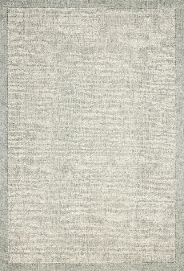 Loloi Magnolia Home by Joanna Gaines Henley Collection HNY-01 Ivory/Spa 2'-6" x 9'-6" Runner Rug