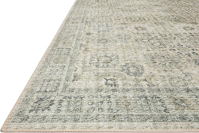 Loloi Skye Collection SKY-14 Natural/Sage 9'-0" x 12'-0" Area Rug