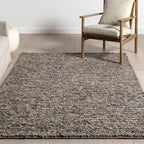 Nuloom Penelope Grey/Brown, 8'6" x 11'6", Hand-Braided, Wool & Cotton, Textured and Earthy, High Traffic, Stain Resistant, Easy Clean, Durable Area Rug for Bedroom, Living Room, Dining, Entryway