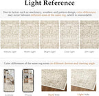 Light Brown Area Rug 4x5 Office Entryway Rug Machine Washable Kitchen Vintage Distressed Non Slip Carpet Indoor Retro Floral Accent Throw Door Mat for Bathroom Bedroom Dining Living Room