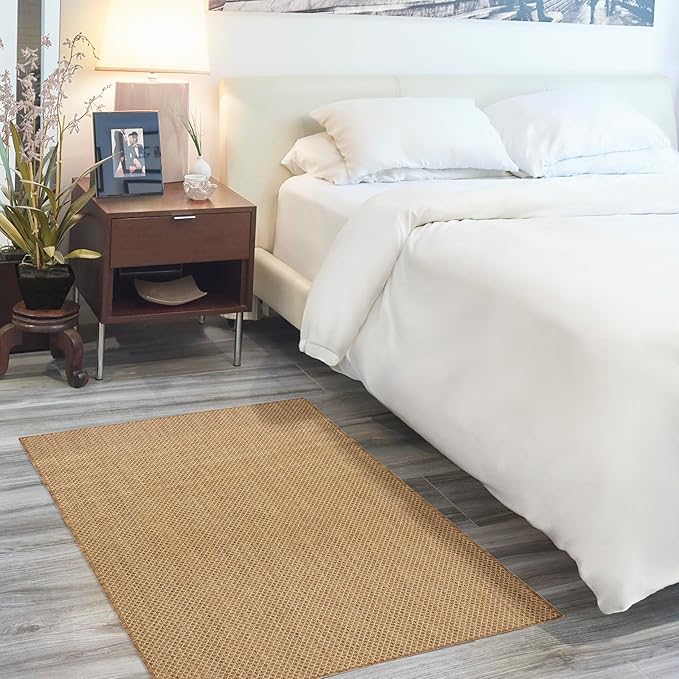 Nourison Home Courtyard 3' x 5' Jute Fabric Area Rug