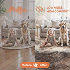 GENIMO Washable Area Rugs for Living Room, 9x12 Vintage Non Slip Rugs, Low Pile Lightweight Soft Print Rug for Bedroom, Dining Room, Home Office, Brown Orange