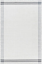 Mark&Day Wool Rugs, 4x6 Janmichael Cottage Light Silver/Black Area Rug, Silver Black Carpet for Living Room, Bedroom or Kitchen (3'6" x 5'6")