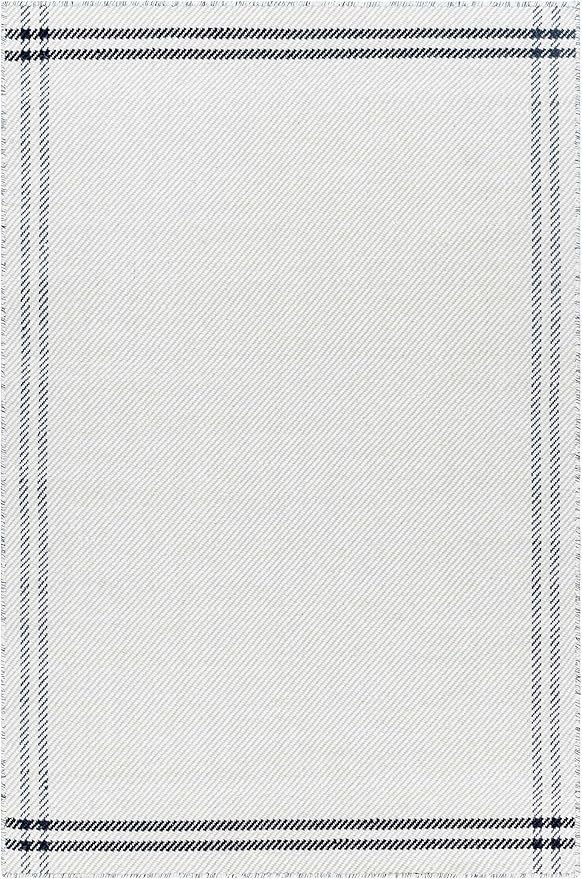 Mark&Day Wool Rugs, 2x8 Janmichael Cottage Light Silver/Black Runner Area Rug, Silver Black Carpet for Hallway, Kitchen, Bedroom or Living Room (2'6" x 8' Runner)
