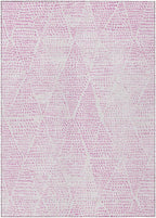 Addison Rugs Chantille ACN591 Pink 2'6" x 3'10" Indoor Outdoor Area Rug, Easy Clean, Machine Washable, Non Shedding, Bedroom, Living Room, Dining Room, Kitchen, Patio Rug