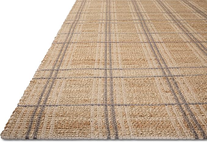 Loloi Chris Loves Julia Judy Collection JUD-02 Natural/Stone 2'-6" x 7'-6" Runner Rug