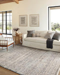 Loloi Amber Lewis Alie Collection ALE-04 Sky/Stone 7'-10'' x 10', .13'' Pile Height, Area Rug