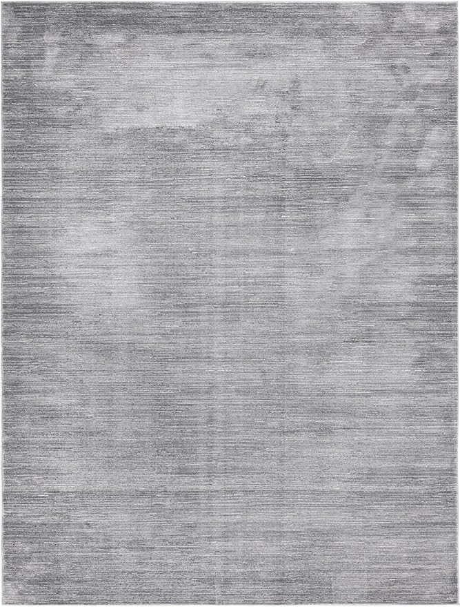 Unique Loom Finsbury Collection Area Rug - Kate (9' x 12' 2" Rectangle, Gray/ Ivory)
