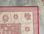 Unique Loom Espahan Collection Area Rug - Cape Cod (9' 10" x 13' 1" Rectangle, Red/ Beige)