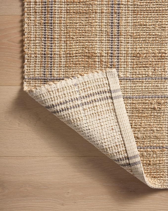 Loloi Chris Loves Julia Judy Collection JUD-02 Natural/Stone 3'-6" x 5'-6" Accent Rug