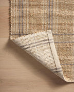 Loloi Chris Loves Julia Judy Collection JUD-02 Natural/Stone 2'-6" x 7'-6" Runner Rug