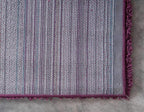 Unique Loom Solid Shag Collection Area Rug (10' x 13' Rectangle, Eggplant Purple)