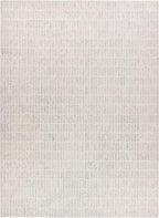 Hand-Tufted 100% Wool Area Rug – Unique Modern Geometric Grid Pattern, Soft Plush Textured Carpet for Living Room, Bedroom, Dining Room & Entryway (Grey, 4' x 6')