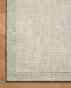 Loloi Magnolia Home by Joanna Gaines Henley Collection HNY-01 Ivory/Spa 2'-6" x 7'-6" Runner Rug