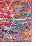 Unique Loom Trellis Frieze Collection Area Rug - Geometric (4' x 6', Multi/ Ivory)