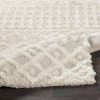 Livabliss Hapsburg Moroccan Shag Area Rug, 2'7" x 5', Beige