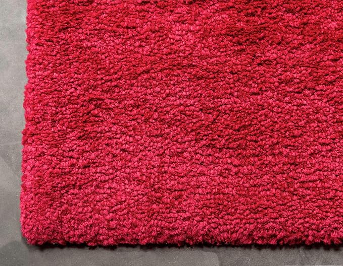 Unique Loom Solo Collection Area Rug - Calabasas (2' 2" x 6' 7" Runner, Red)