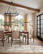 Loloi Magnolia Home by Joanna Gaines Millie Collection MIE-01 Silver/Dove 2'-7" x 8'-0", .25" Pile Height, Runner Rug
