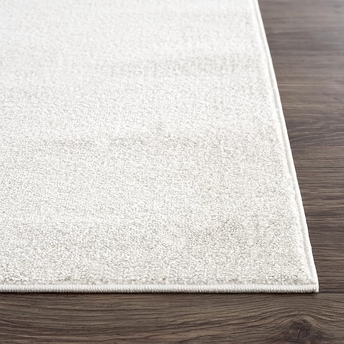 Abani Rugs Cream and Pink 4 ft. X 6 ft. Contemporary mid-Century Rug with Beige and Pink Geometric Circle. Minimalistic Design Rectangular Area Rug. Turkish Stain Resistant Area Rug.