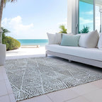 Addison Rugs Chantille ACN591 Ivory 3' x 5' Indoor Outdoor Area Rug, Easy Clean, Machine Washable, Non Shedding, Bedroom, Living Room, Dining Room, Kitchen, Patio Rug